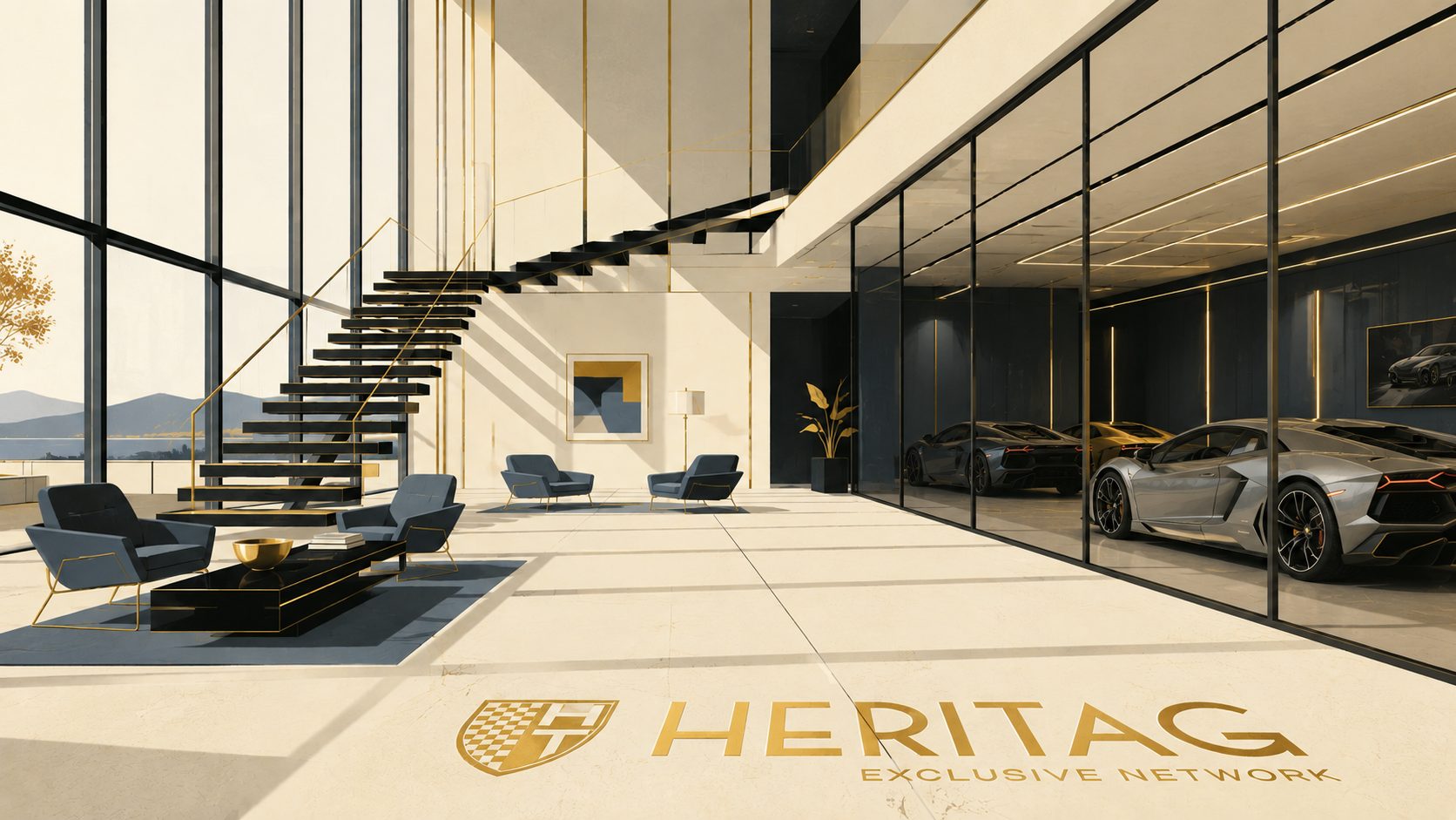 The interior of a HERITAG Club House